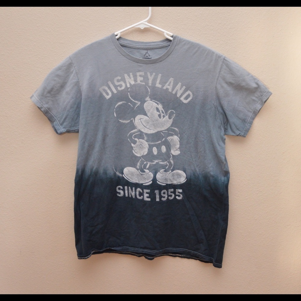 Disneyland Ombré Blue/Gray SS T-shirt Men’s Large